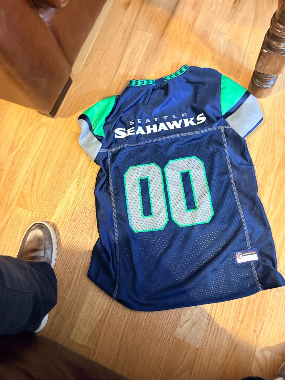 Seattle Seahawks Dog Jersey Size XL